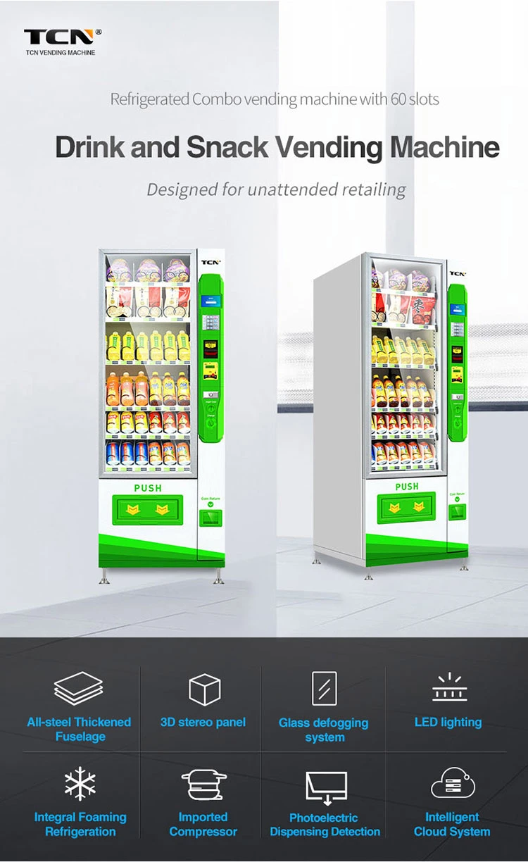 Cheap Vending Machines with GPRS for Snacks and Drinks