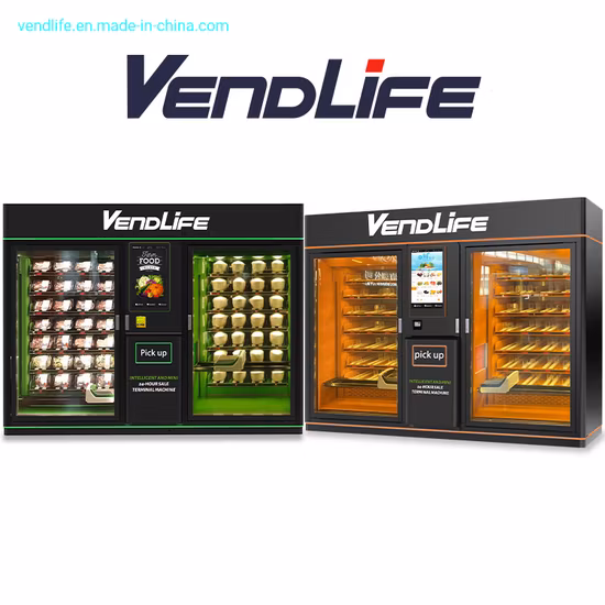 Автомат по продаже фруктовых сэндвичей Fresh Food Vendlife с подъемной системой